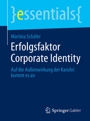 cover image of Erfolgsfaktor Corporate Identity